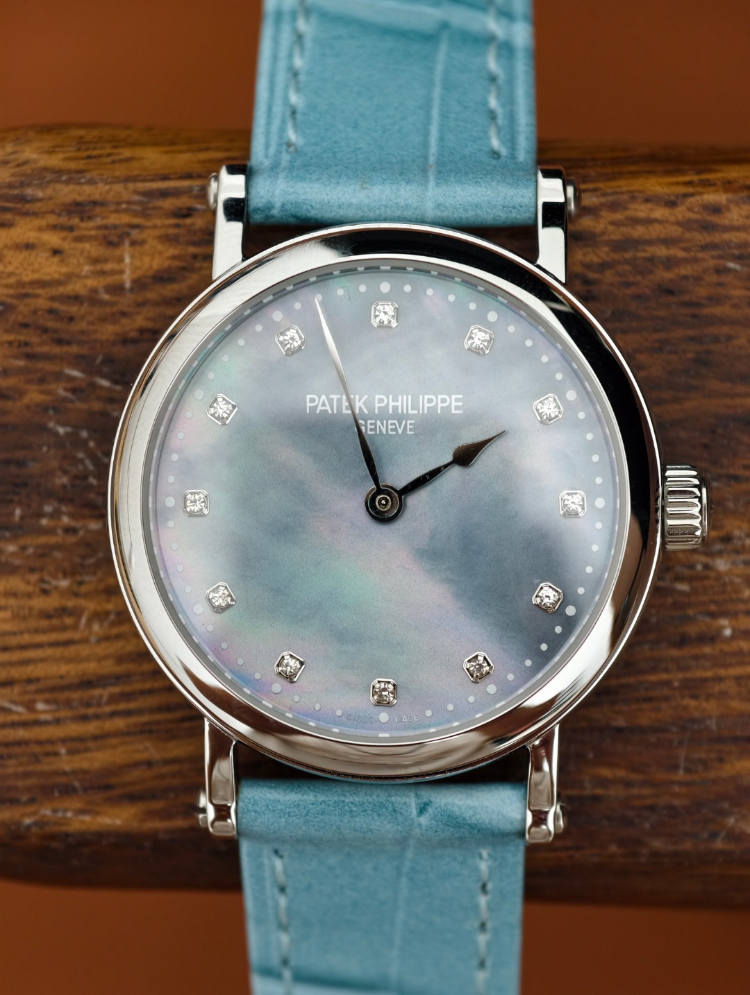Blue dial dress watch from the NOAH collection